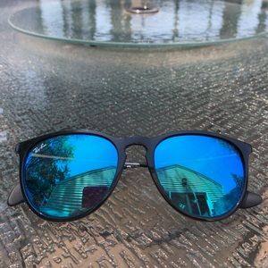 RayBan Erika Color Mix- Blue Mirror Lenses